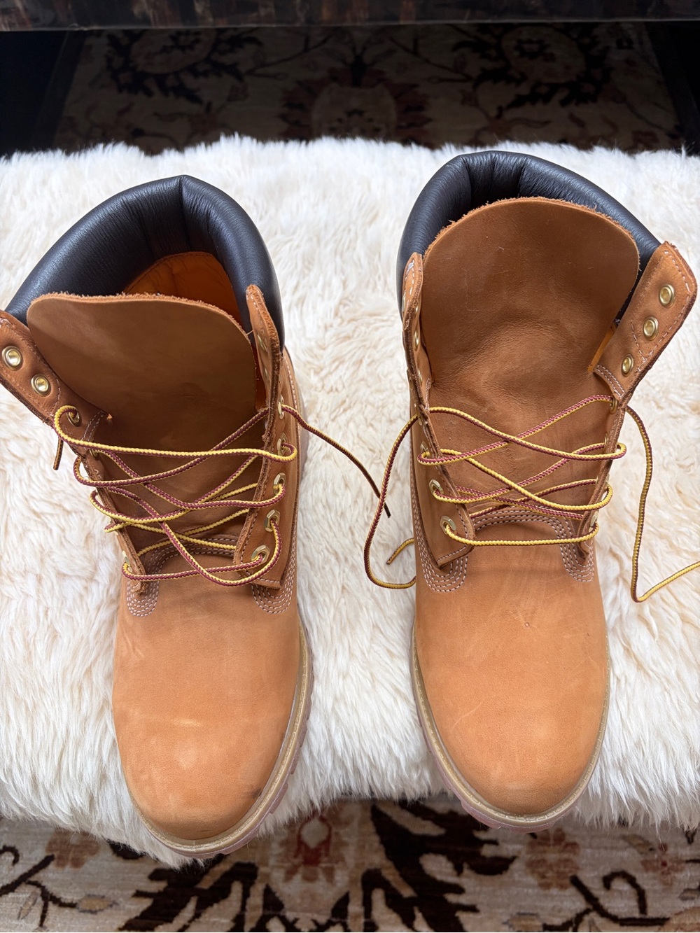 Timberland Men's Wheat Nubuck Work Boots